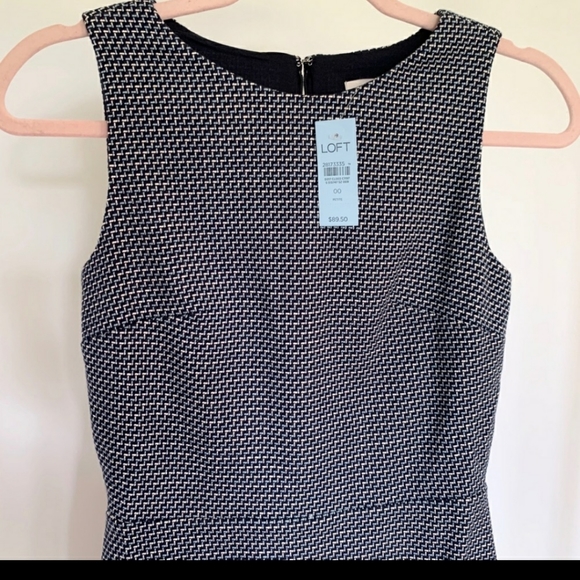 Loft Sheath Dress Size 00P - Picture 3 of 6